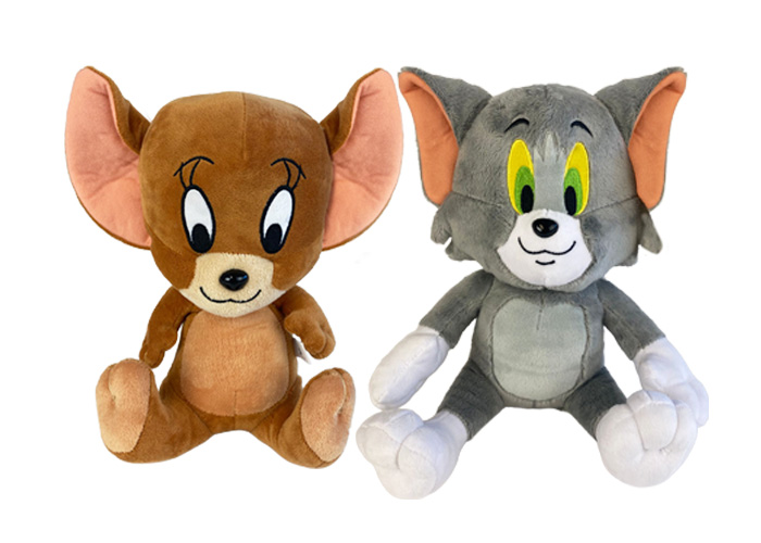(Mis 3+) TOM & JERRY Peluche 25cm 2ass…x40